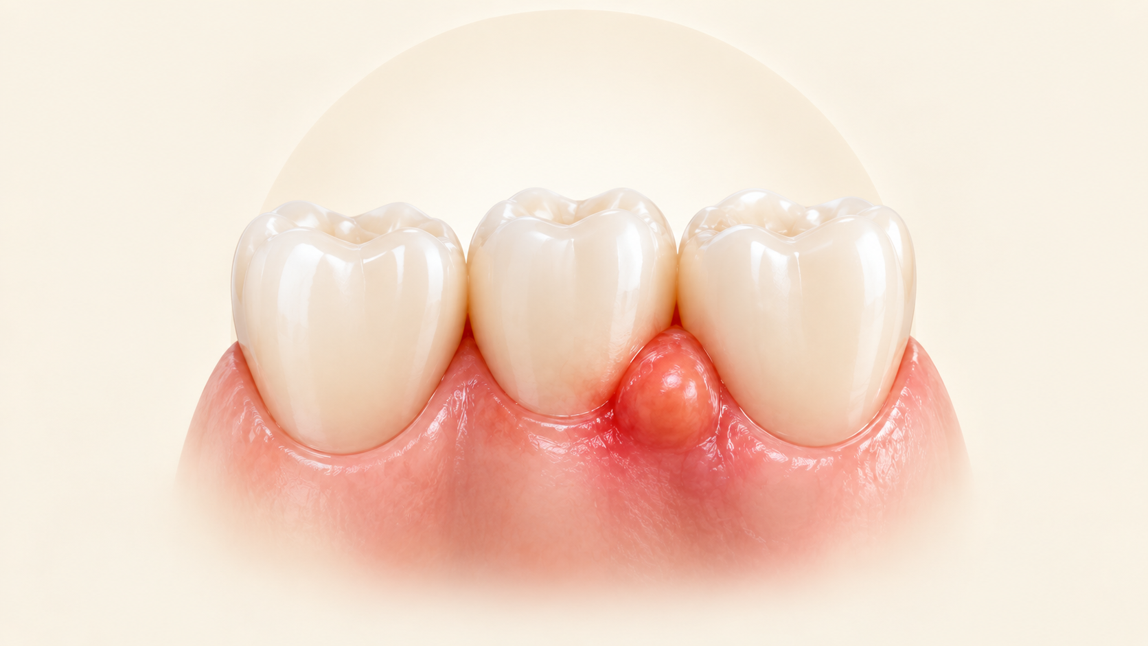 Swelling or dental abscess